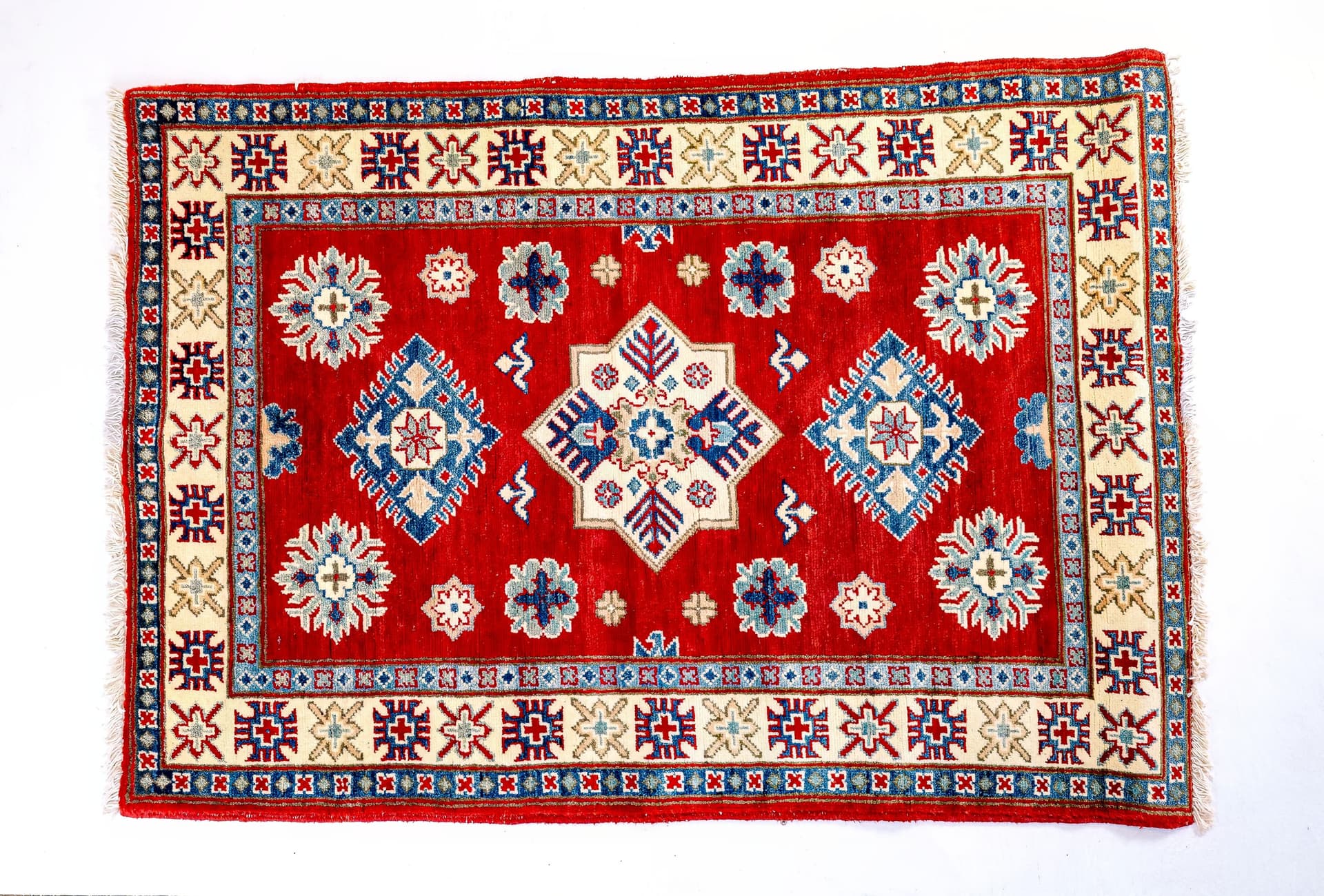 Afghan Kazak Rug — photograph 1