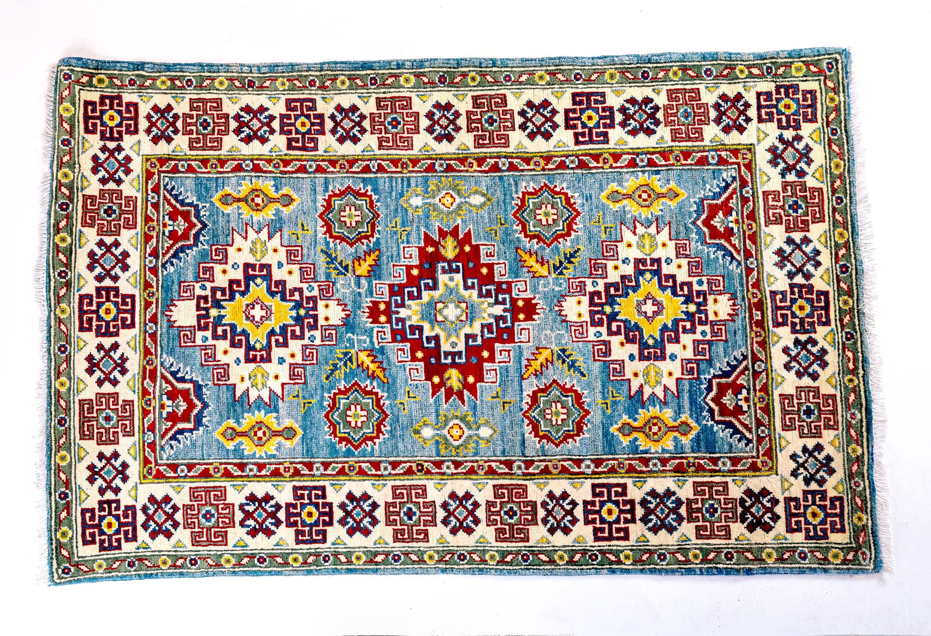 Afghan Kazak Rug — photograph