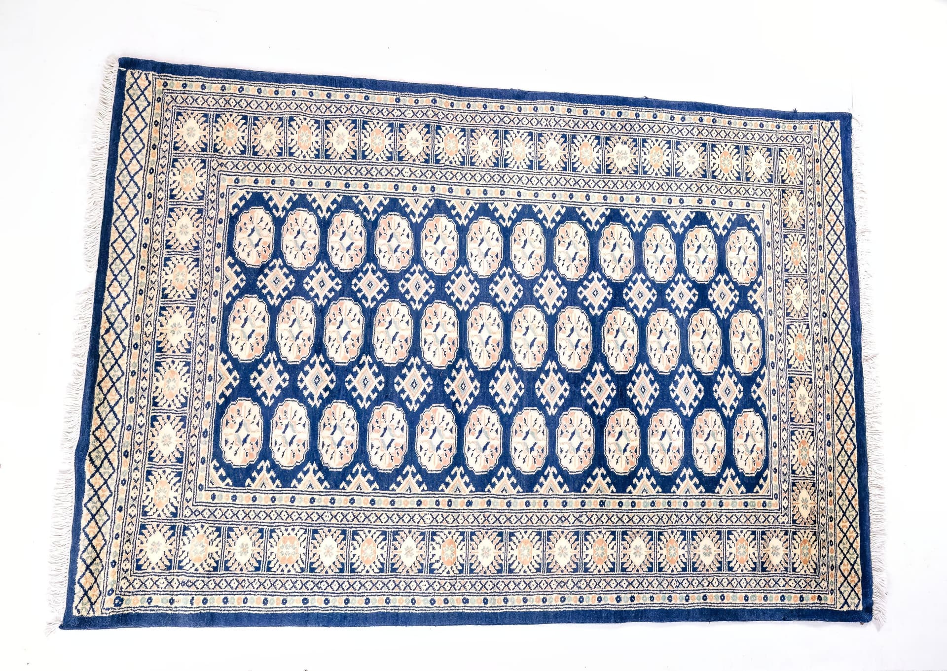 Pakistani Blue Bukhara — Elephant's Foot — photograph